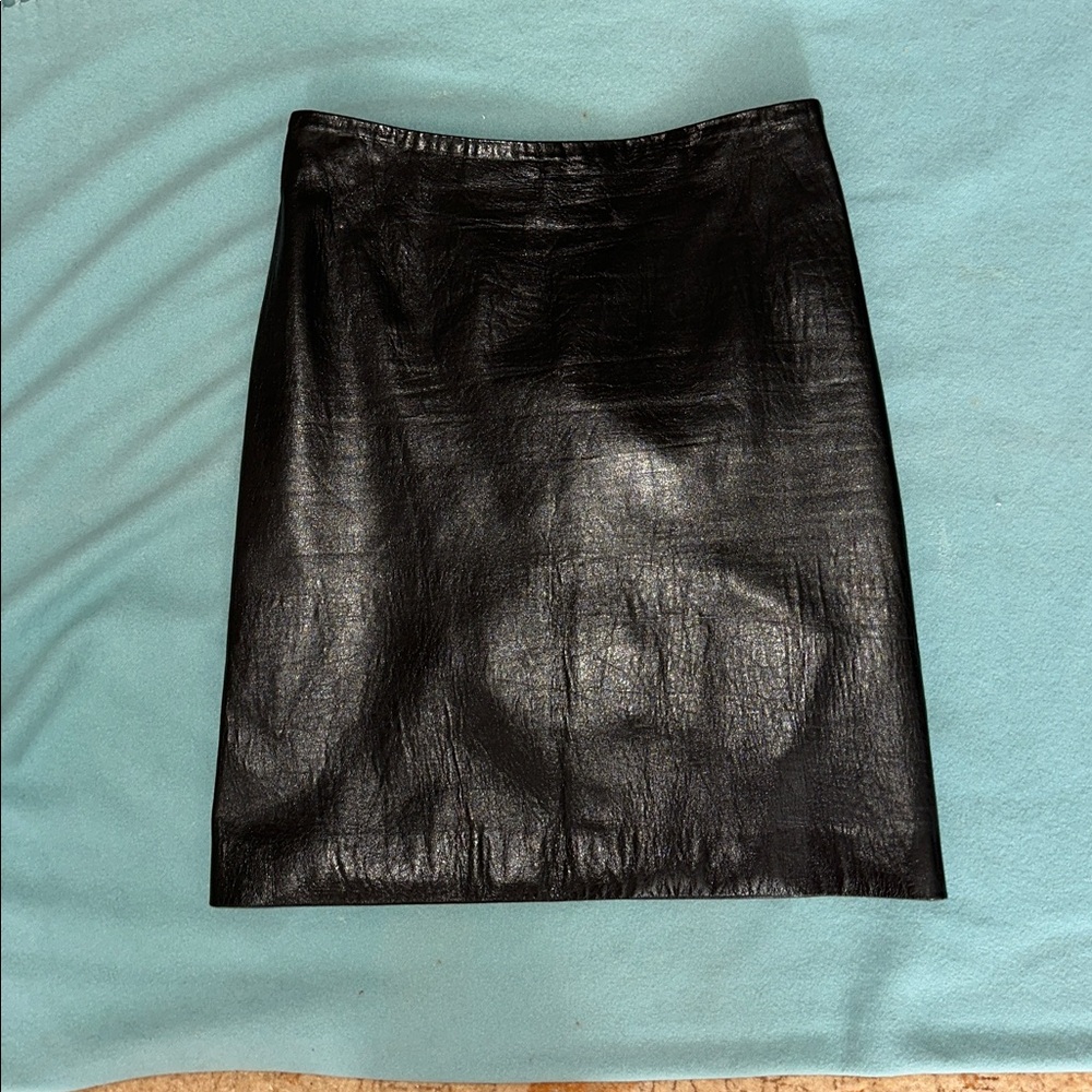 Ann Demeulemeester leather skirt - Picture 3 of 11
